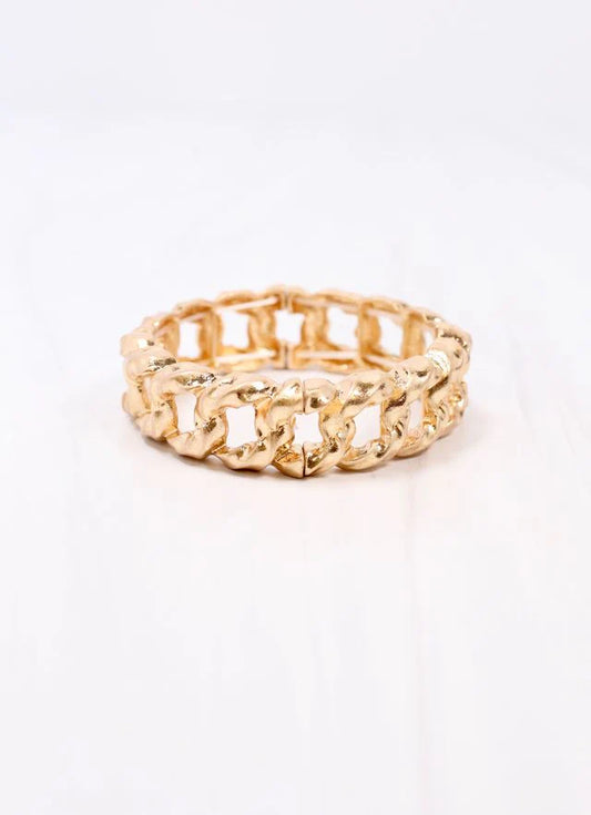 The Poesy Link Metal Bracelet