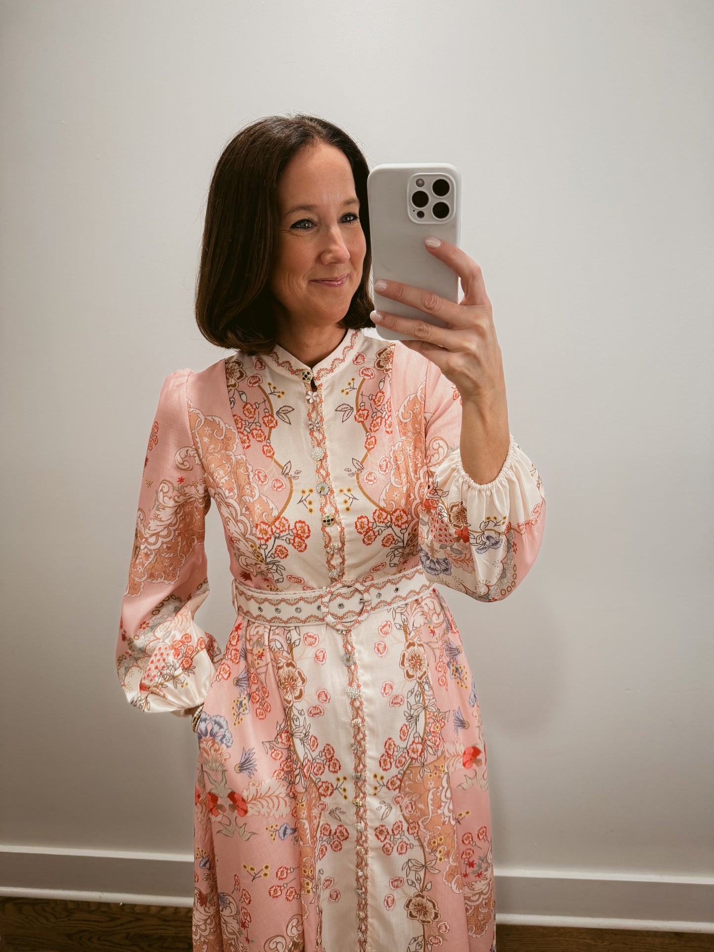 The Pink Belted Dress