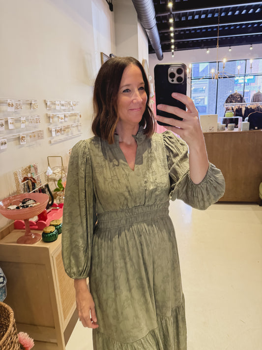 The Moss Green Midi