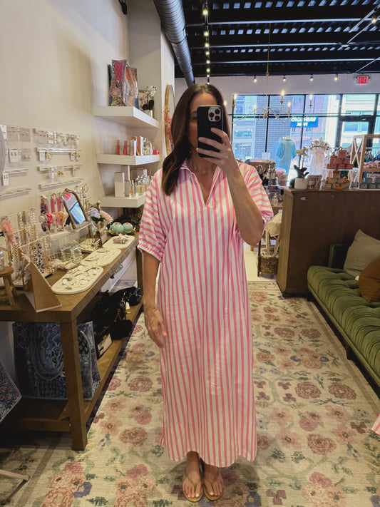 *RESTOCKED* The Striped Seaside Picnic Dress