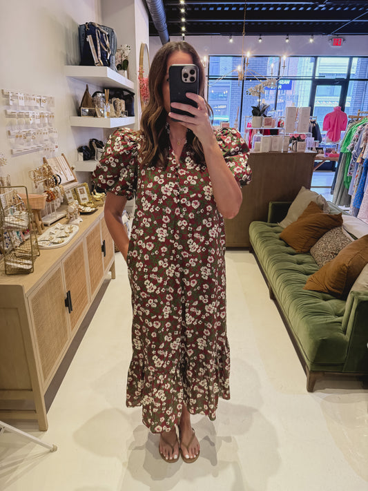 *RESTOCKED* The Autumn Floral Dress