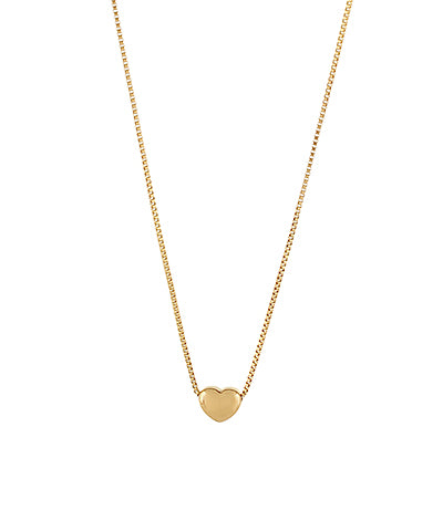 Heart Pendant Stainless Steel Necklace