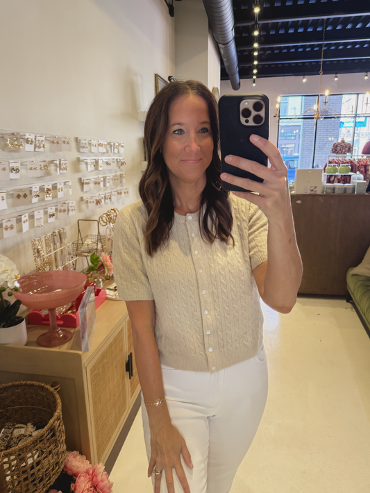 The Autumn Classic Short Sleeve Cardigan