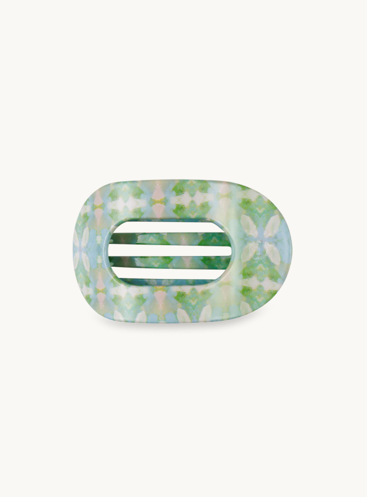 Elephant Falls Medium Flat Round Hair Clip