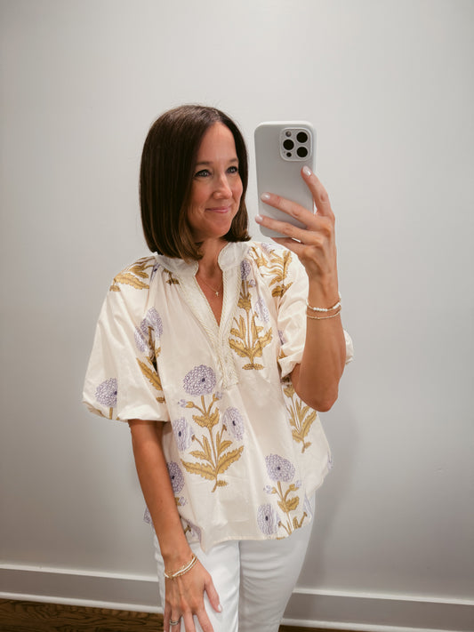 The Honey Blossom Blouse