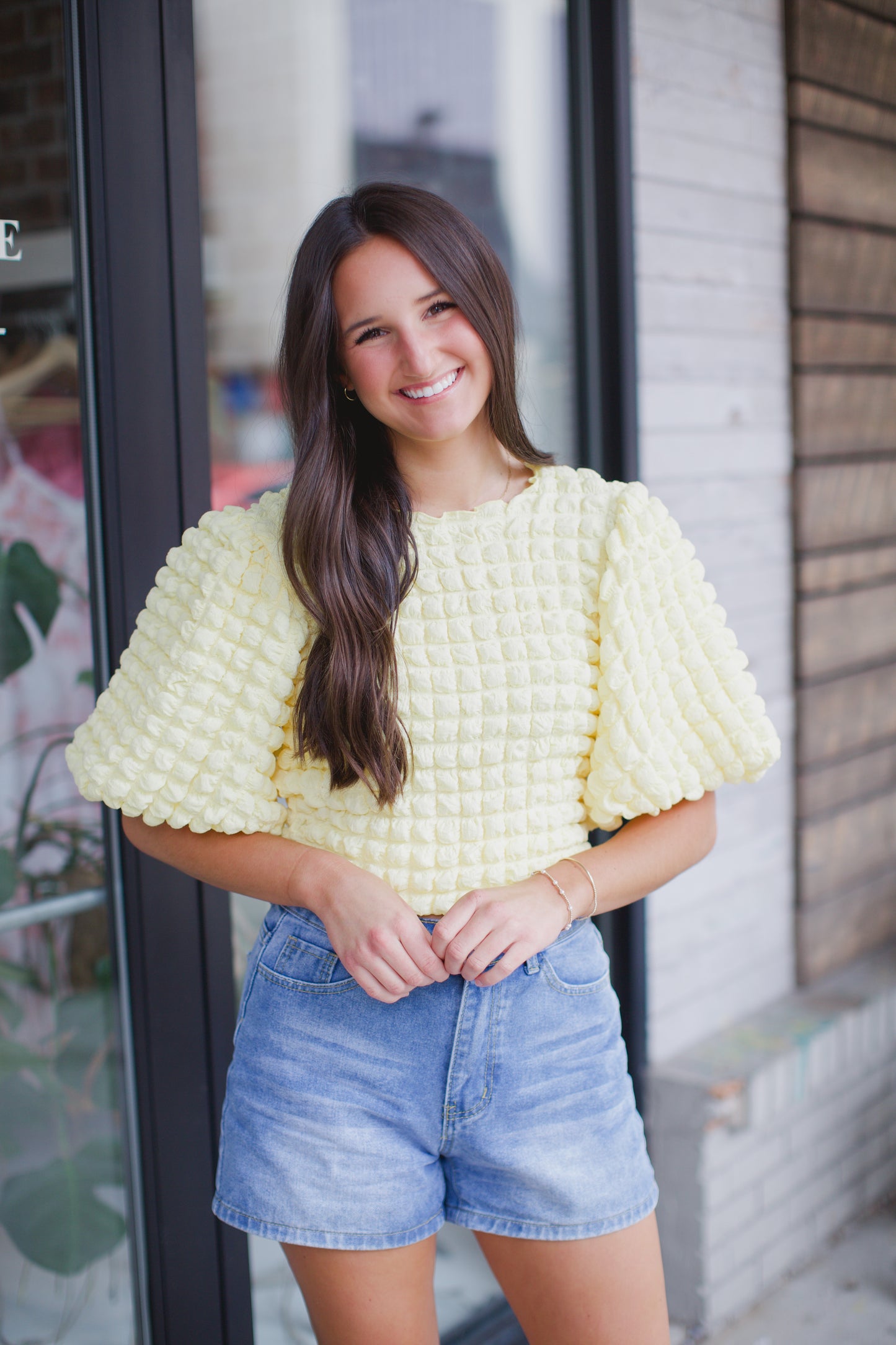 The Lacy Bubble Top