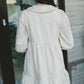 The Peony Dress in Cream