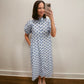 Harbor Tile Shirt Dress