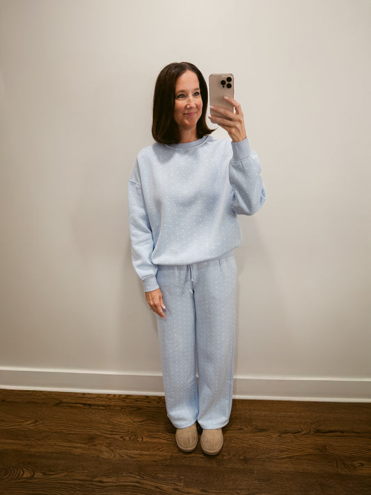 Blue Dot Lounge Set
