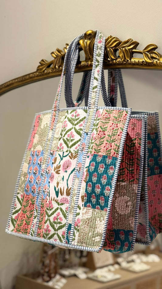 The Spring Garden Large Tote