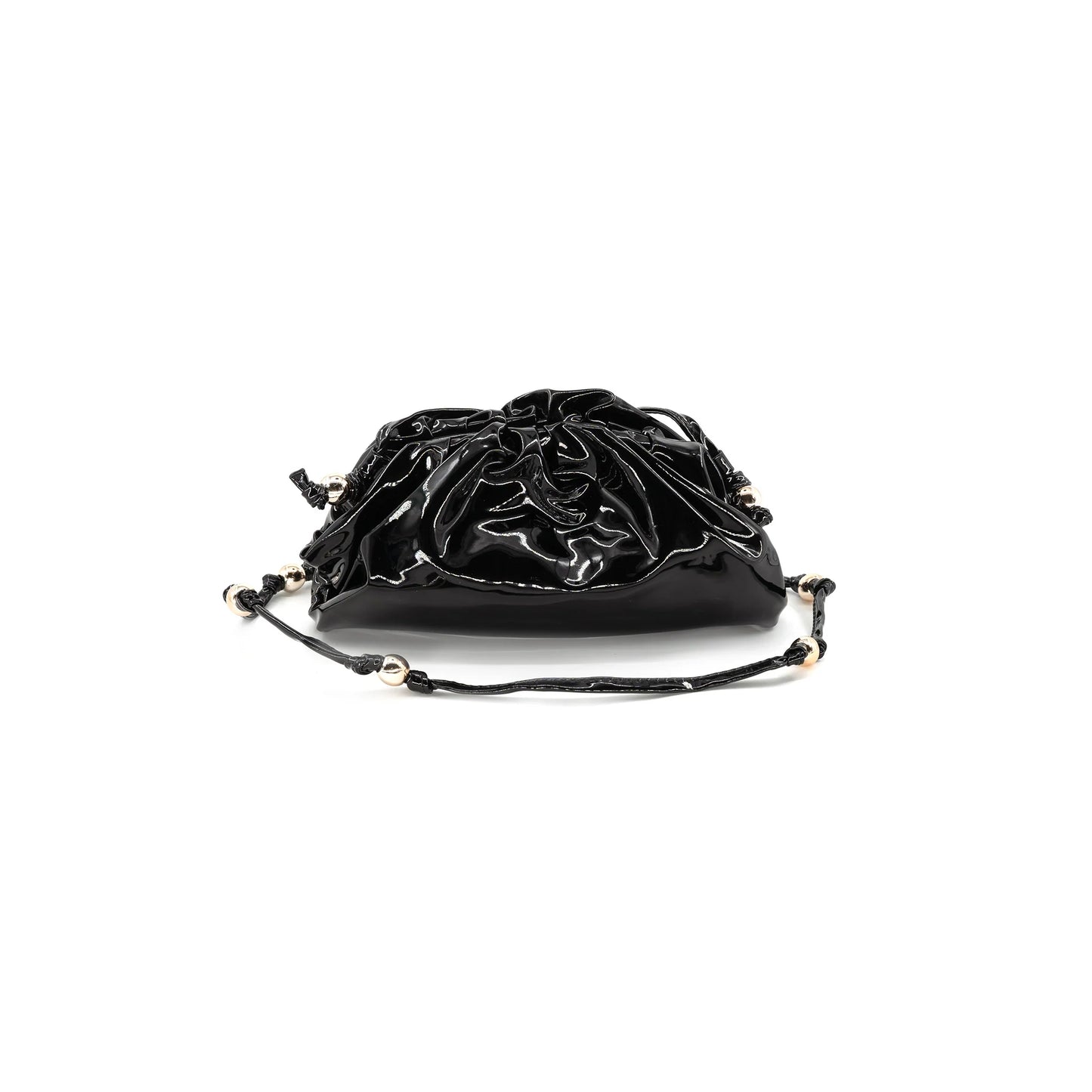Patent Pouch Bag in Black