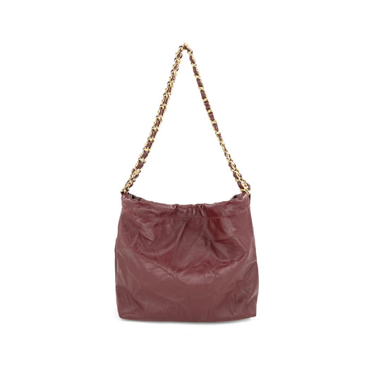 The Becky Bag in Burgundy