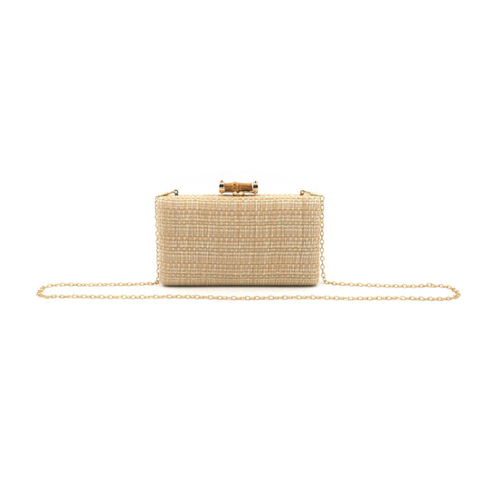 The Sandy Natural Clutch