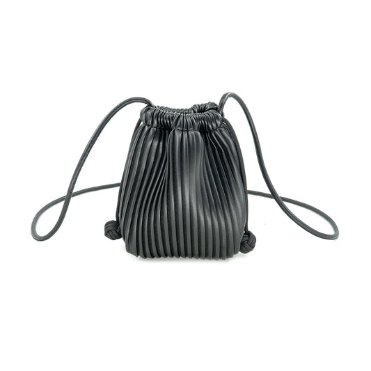 The Pleated Mini Crossbody