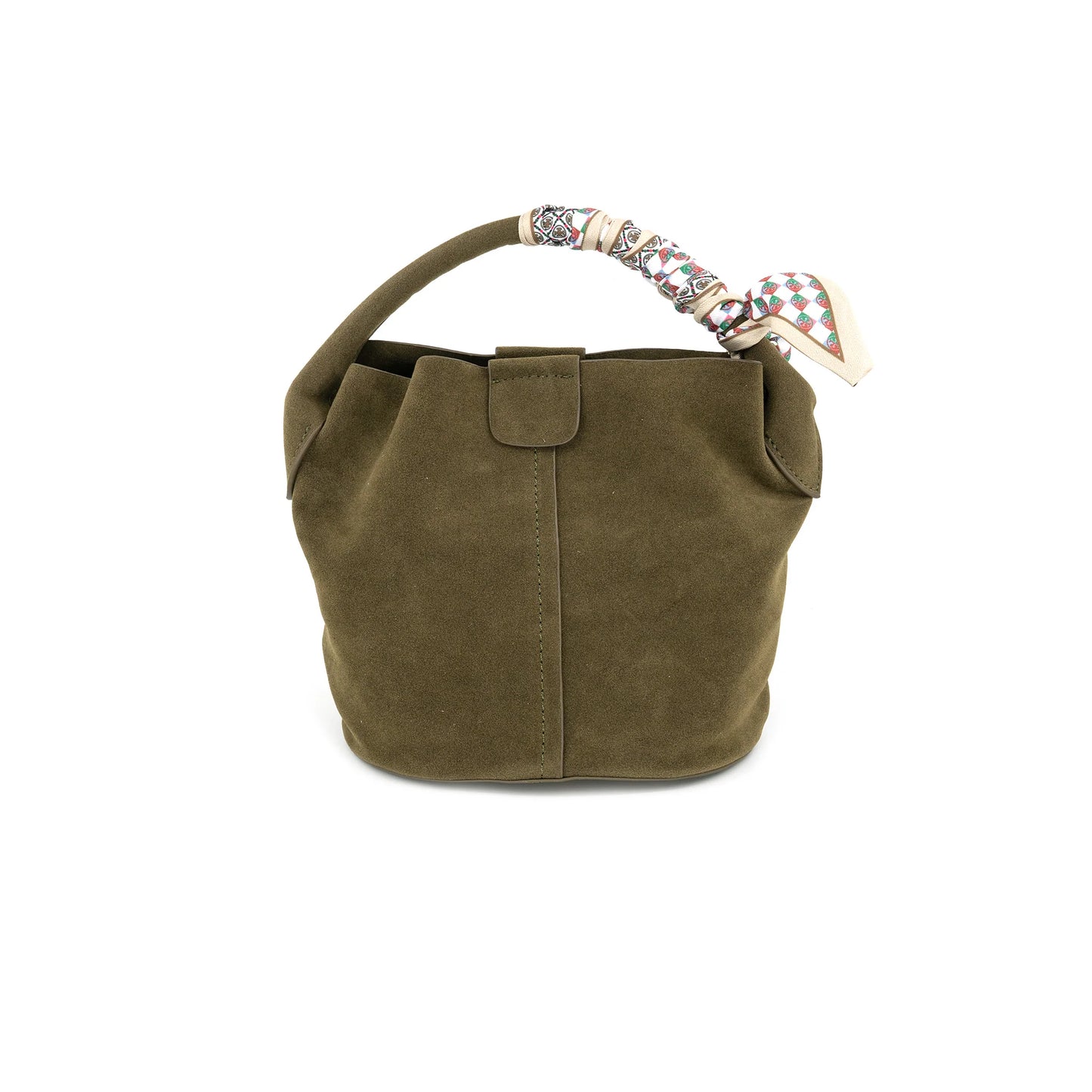 The Soho Suede Bucket Bag