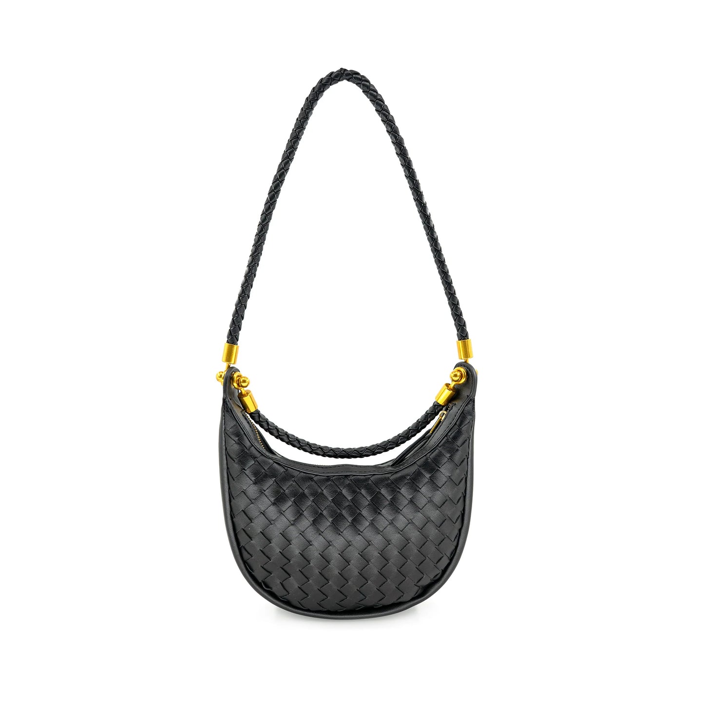 The Bordeaux Braided Hobo Bag
