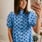 Camille Printed Midi Dress