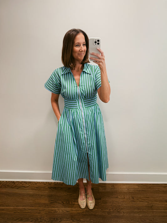The Picnic Stripe Dress