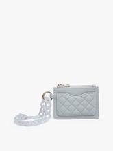 Load image into Gallery viewer, Rhodes Quilted Wallet w/ Chain Bangle