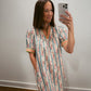 Vintage Rose Mini Dress