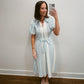 The Coastal Stripe Midi Dress
