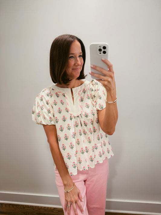 The Ivory Garden Blouse