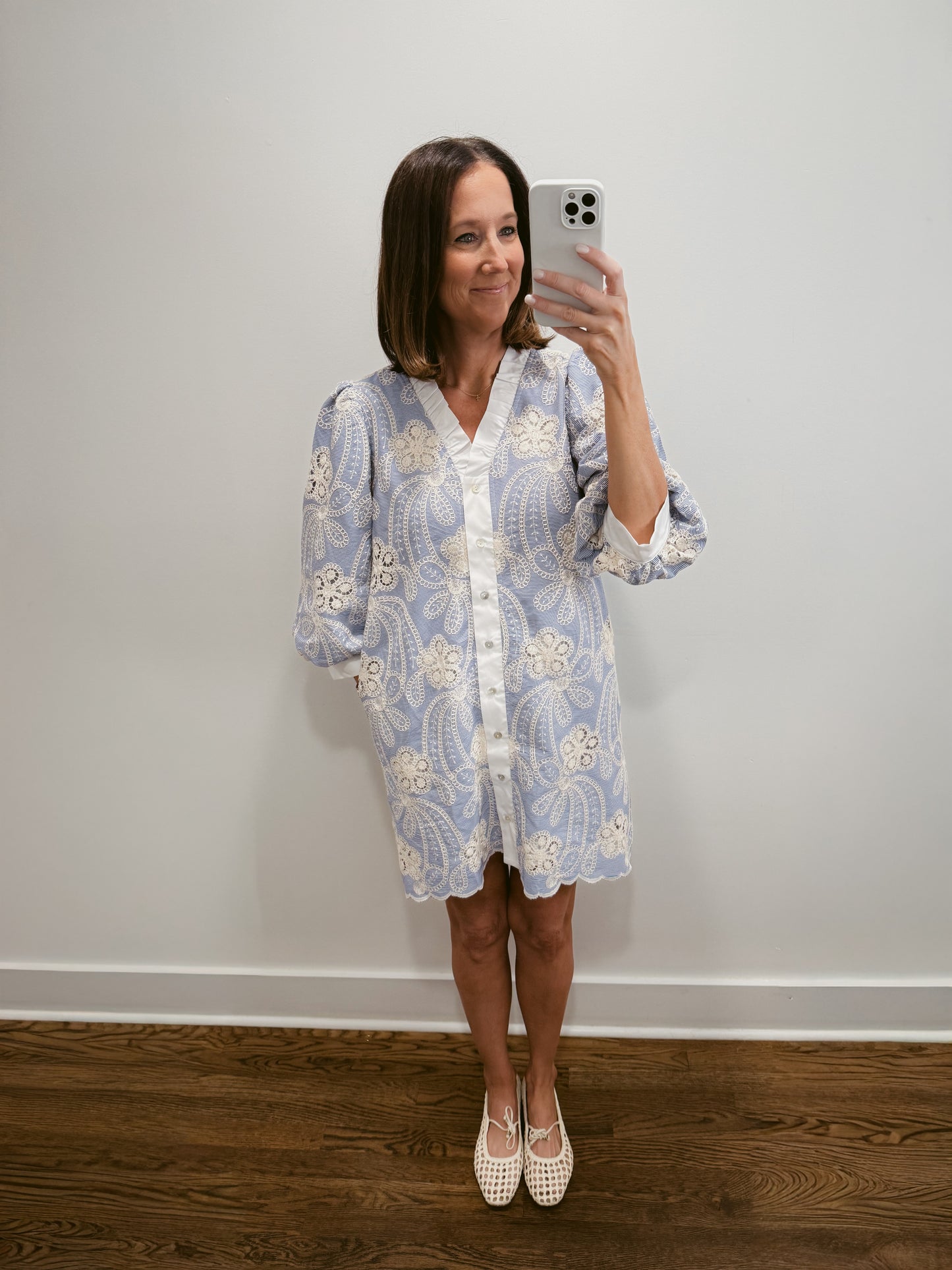 The Crochet Detailed Dress