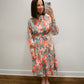 The Coastal Bloom Midi Dress