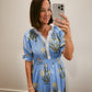 The Periwinkle Bouquet Dress