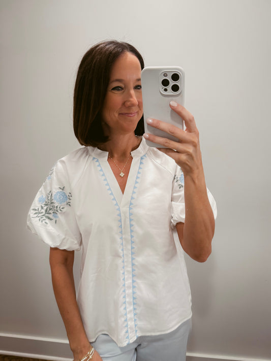 The Delicate Bloom Blouse
