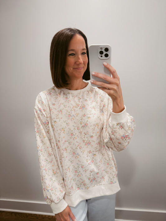 The Cozy Blooms Sweatshirt