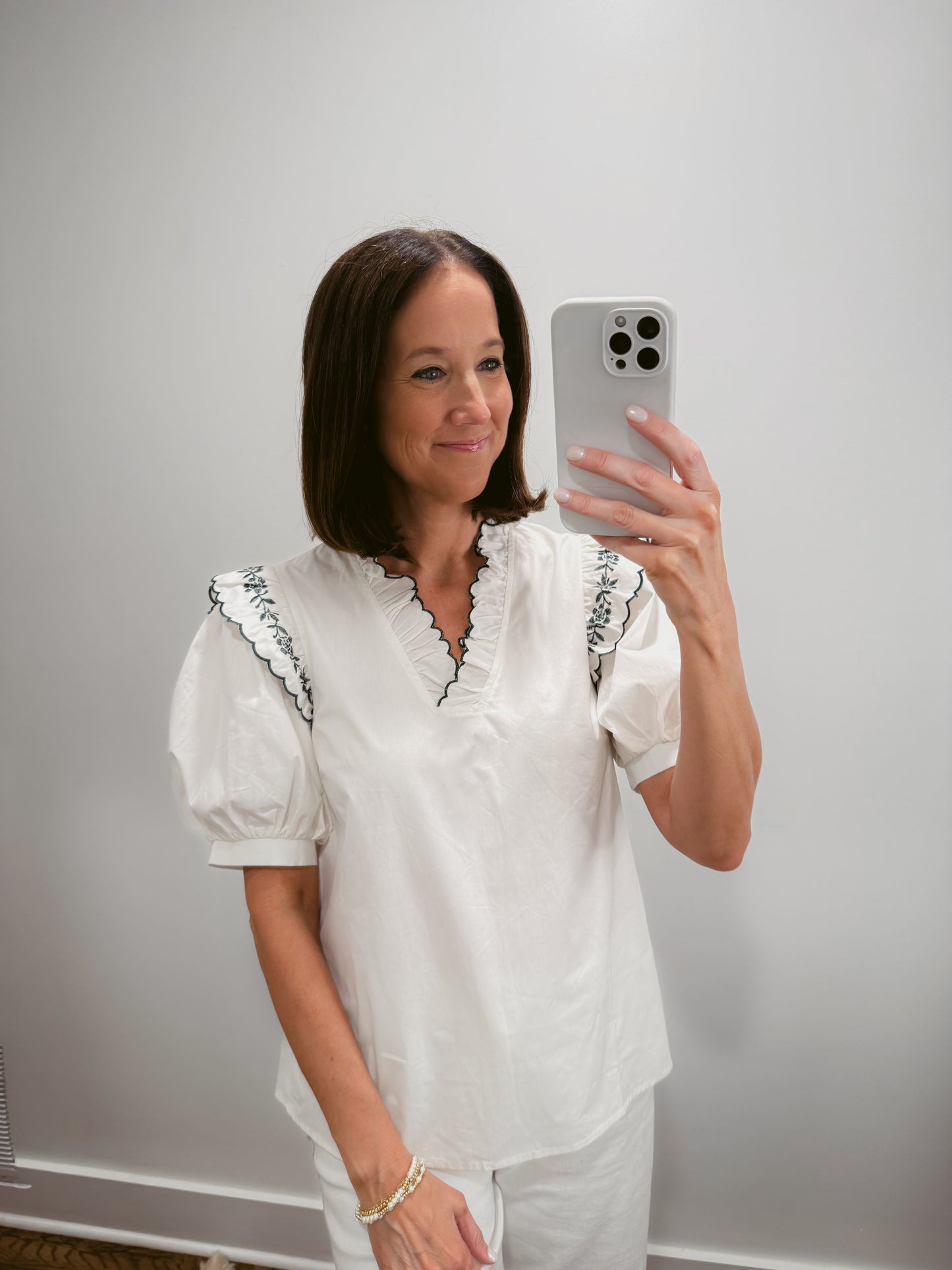 The Fresh Picks Blouse in Cream