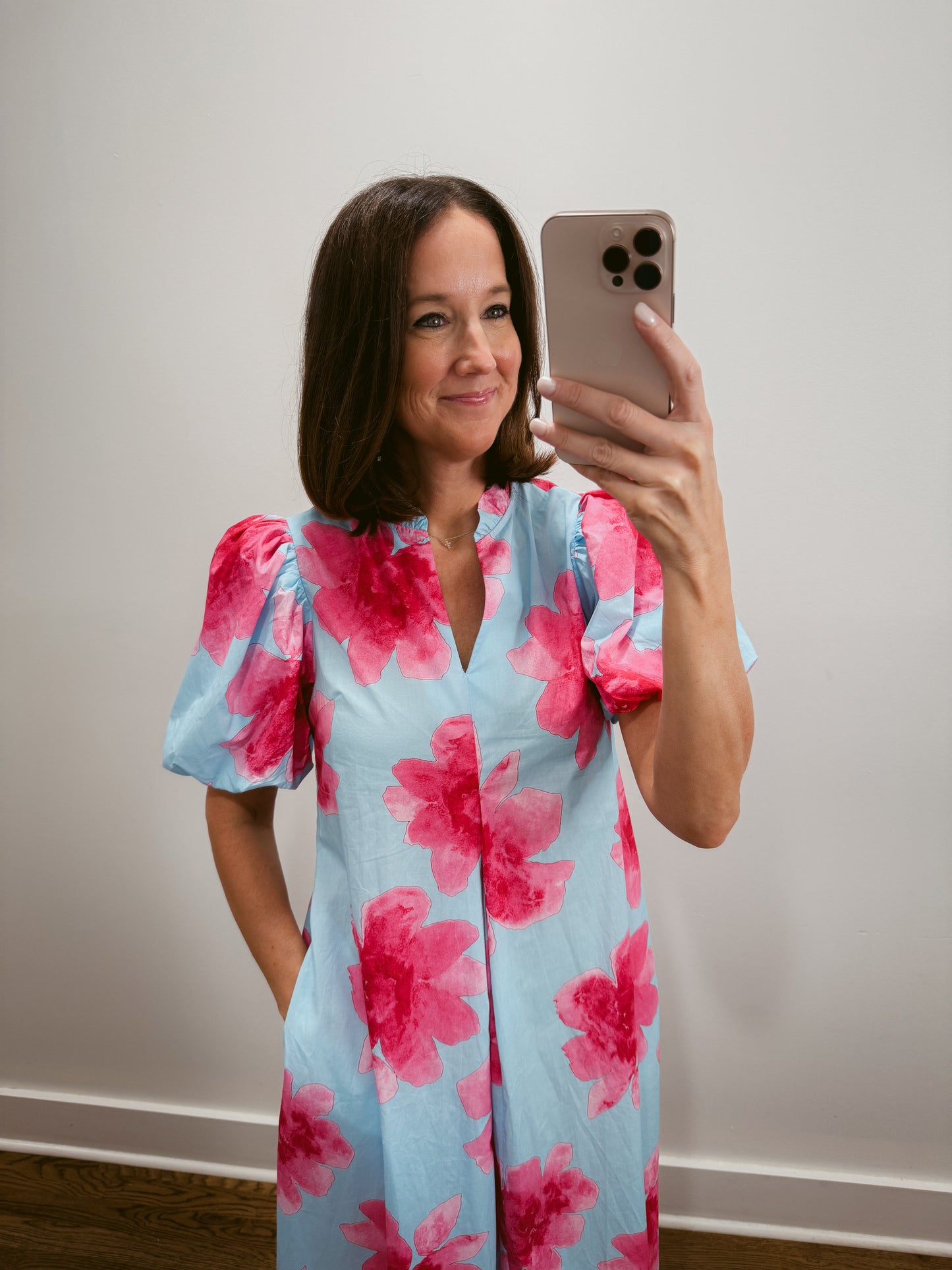 Pink Petal Breeze Dress