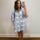The Blue Daisy Mini Dress