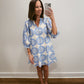 The Blue Daisy Mini Dress