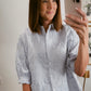 Delaney Stripe Blouse
