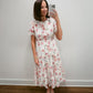 The Blush Garden Eyelet Midi Dress