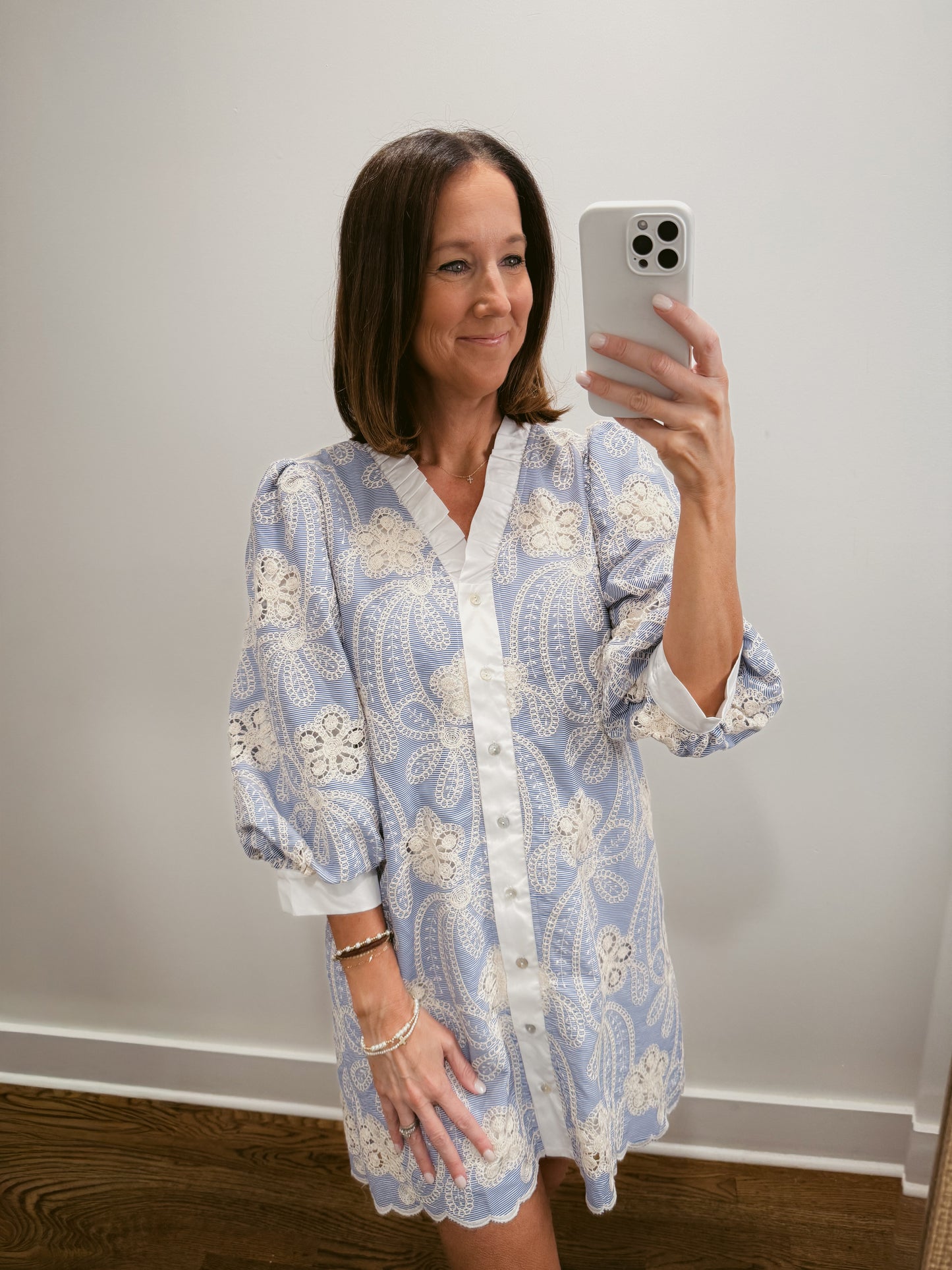 The Crochet Detailed Dress