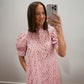 Blush Garden Shirt Midi Dress