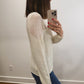 The Daisy Stitch Sweater in Cream