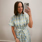 Blue Garden Maxi Dress