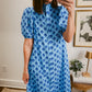 Camille Printed Midi Dress