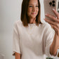Effortless Grace Top in Cream
