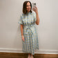 Blue Garden Maxi Dress