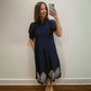 *** RESTOCKED*** Midnight Medallion Dress