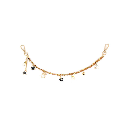 Tan Bag Charm