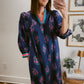 Magnolia Bloom Midi Dress