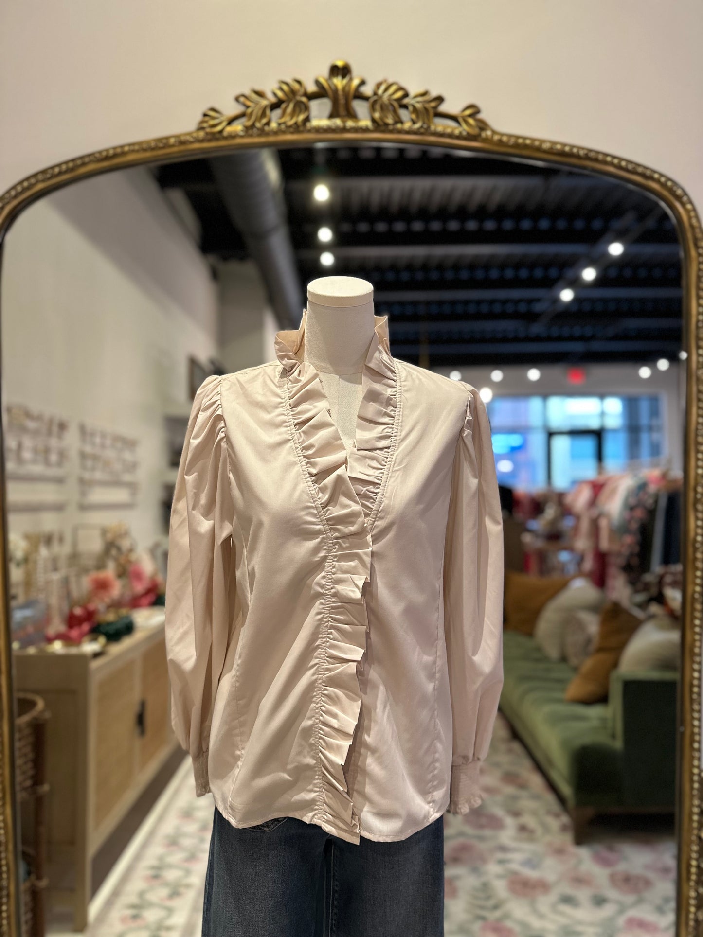 The Celeste Blouse