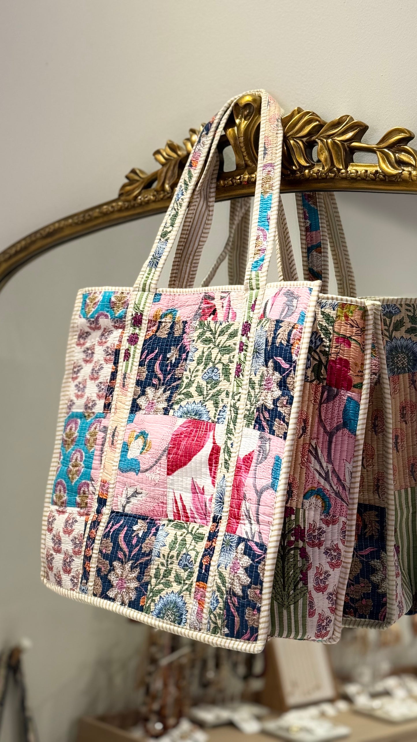 The Heritage Patchwork Large Tote