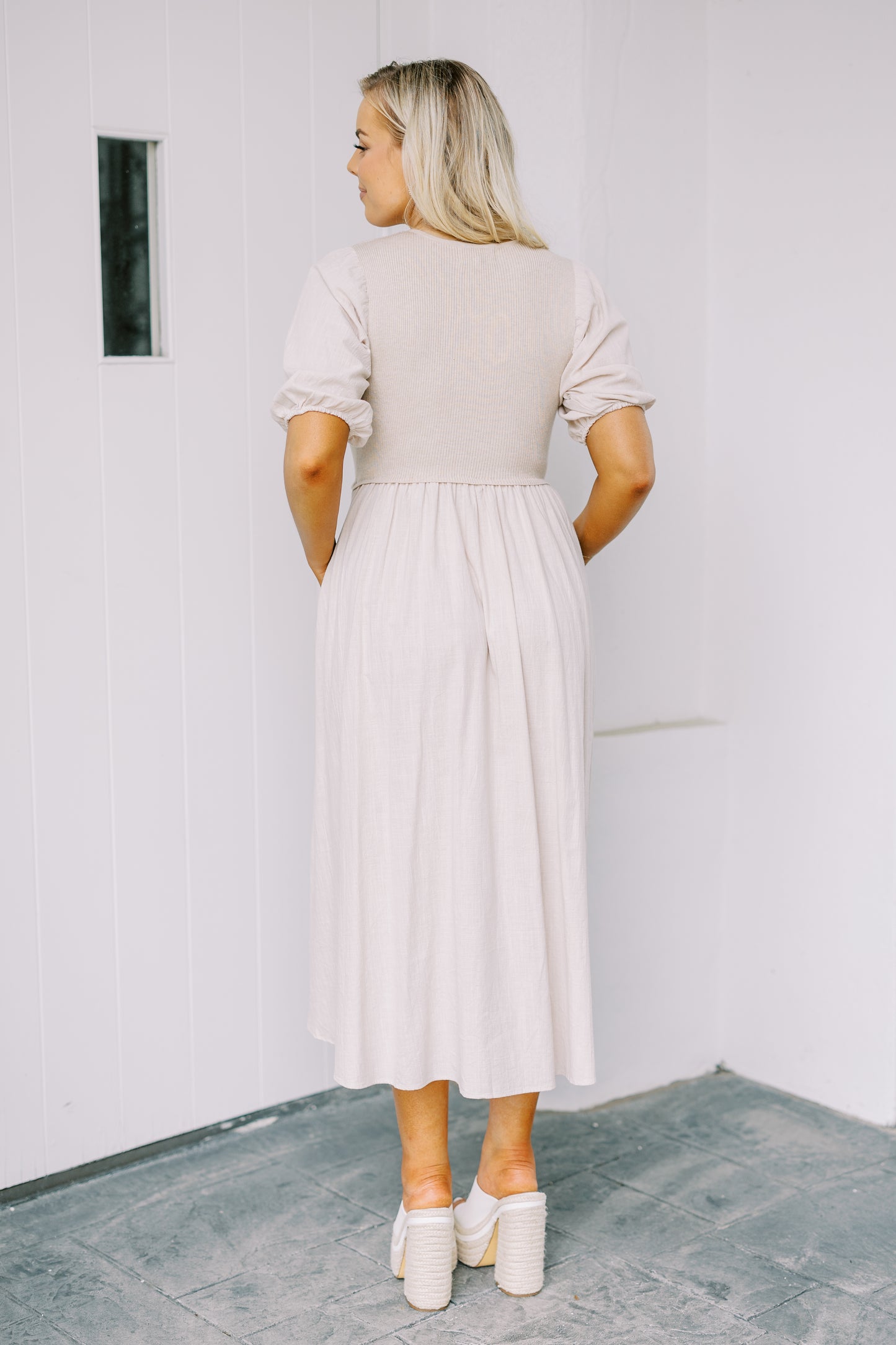 The Gillian Knit Midi Dress